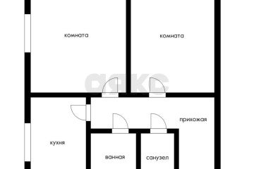 Фото №1: 2-комнатная квартира 42 м² - Пригородный, мкр. Алтайский, ул. Победы, 34