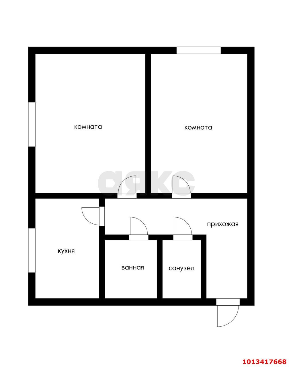 Фото №6: 2-комнатная квартира 42 м² - Пригородный, Алтайский, ул. Победы, 34