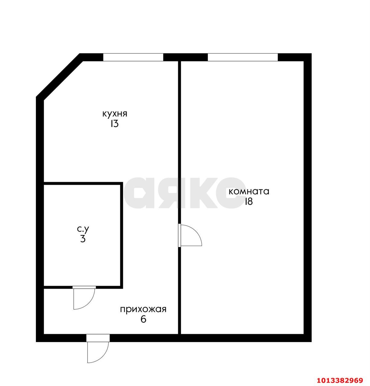 Фото №6: 1-комнатная квартира 44 м² - Берёзовый, жилой комплекс Берёзовый Парк, ул. 2-я Целиноградская, 44к2