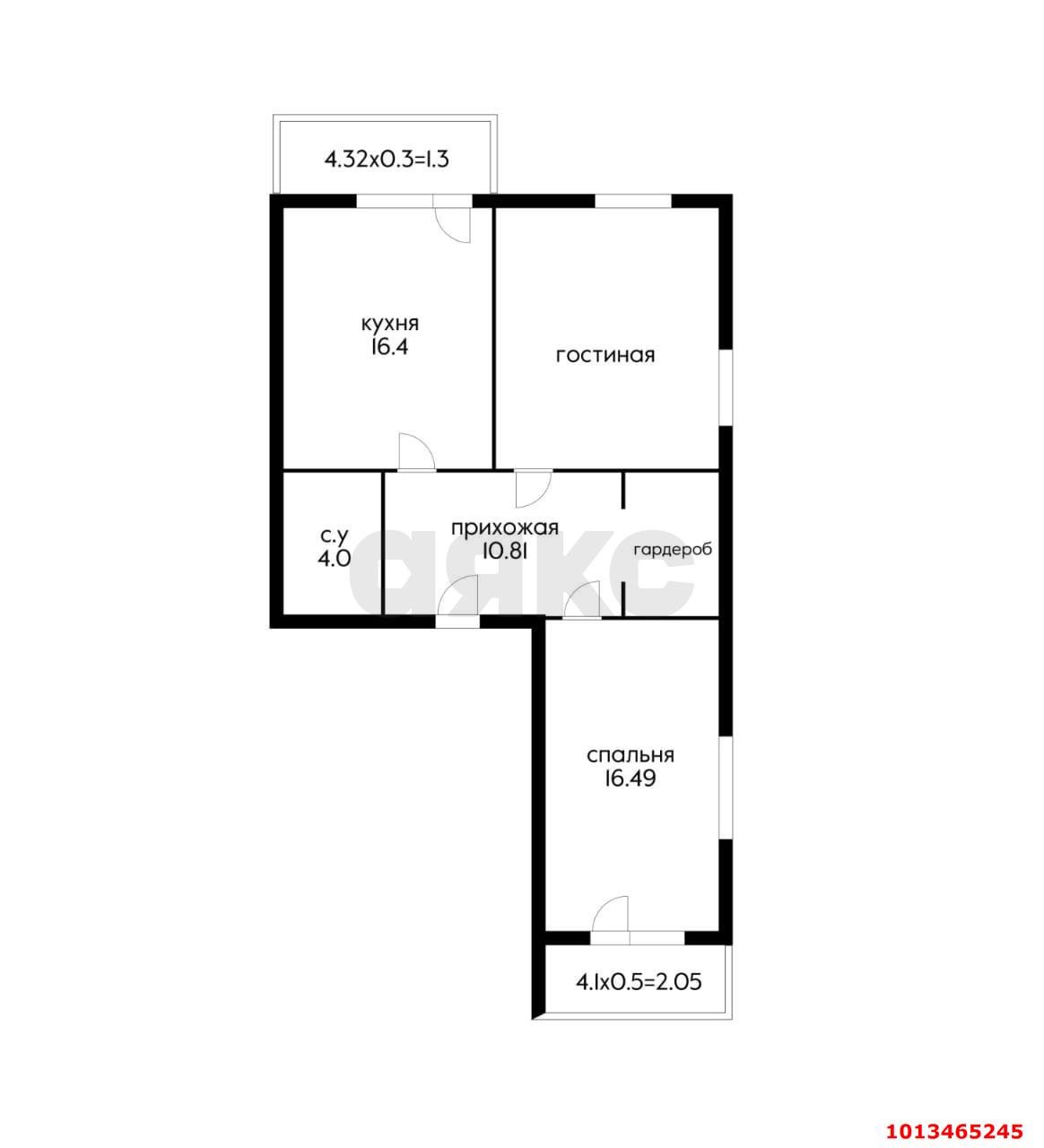 Фото №16: 2-комнатная квартира 78 м² - Краснодар, Светлоград, ул. Красных Партизан, 1/4к1