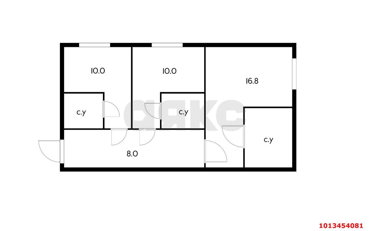 Фото №13: 2-комнатная квартира 44 м² - Краснодар, Черёмушки, 