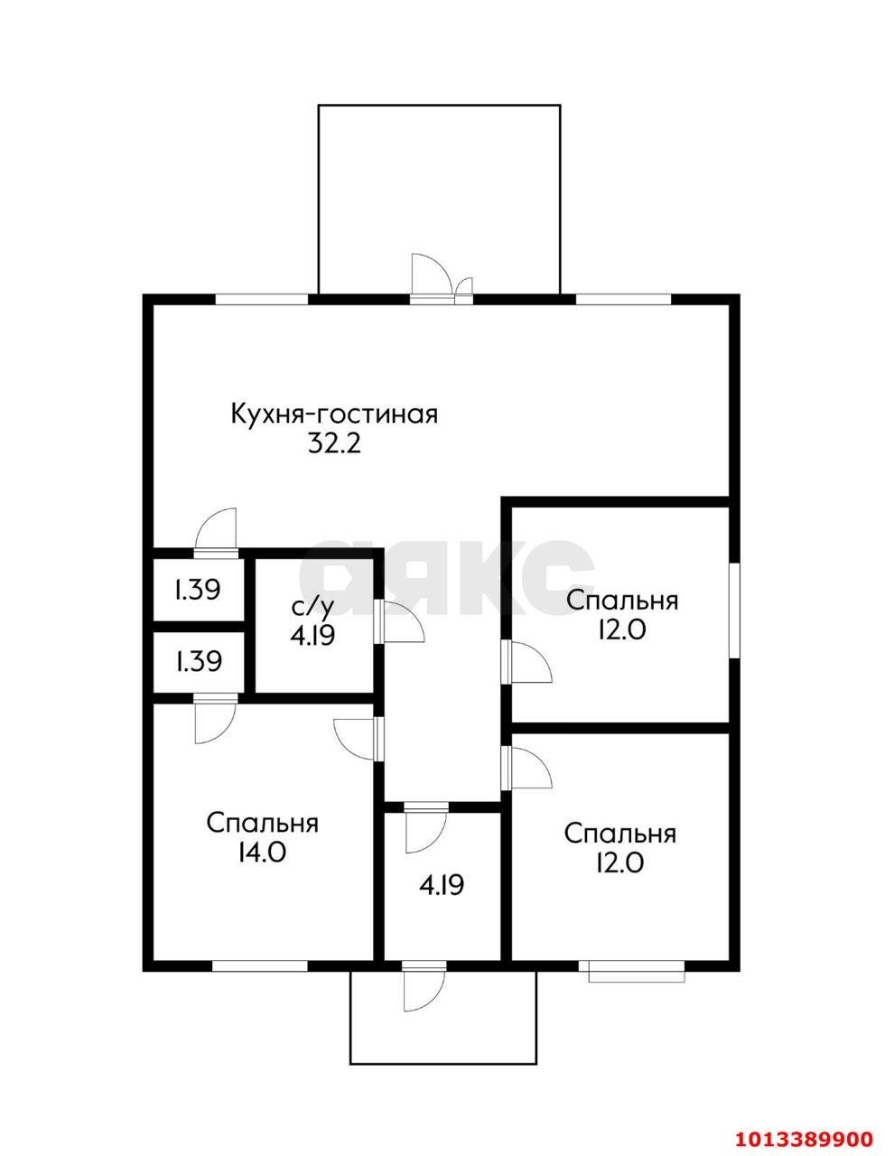 Фото №9: Дом 87 м² + 6 сот. - СНТ Радуга, Прикубанский внутригородской округ, ул. 1-я Береговая, 343