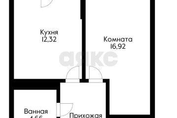 Фото №2: 1-комнатная квартира 45 м² - Краснодар, мкр. жилой комплекс Лучший, 