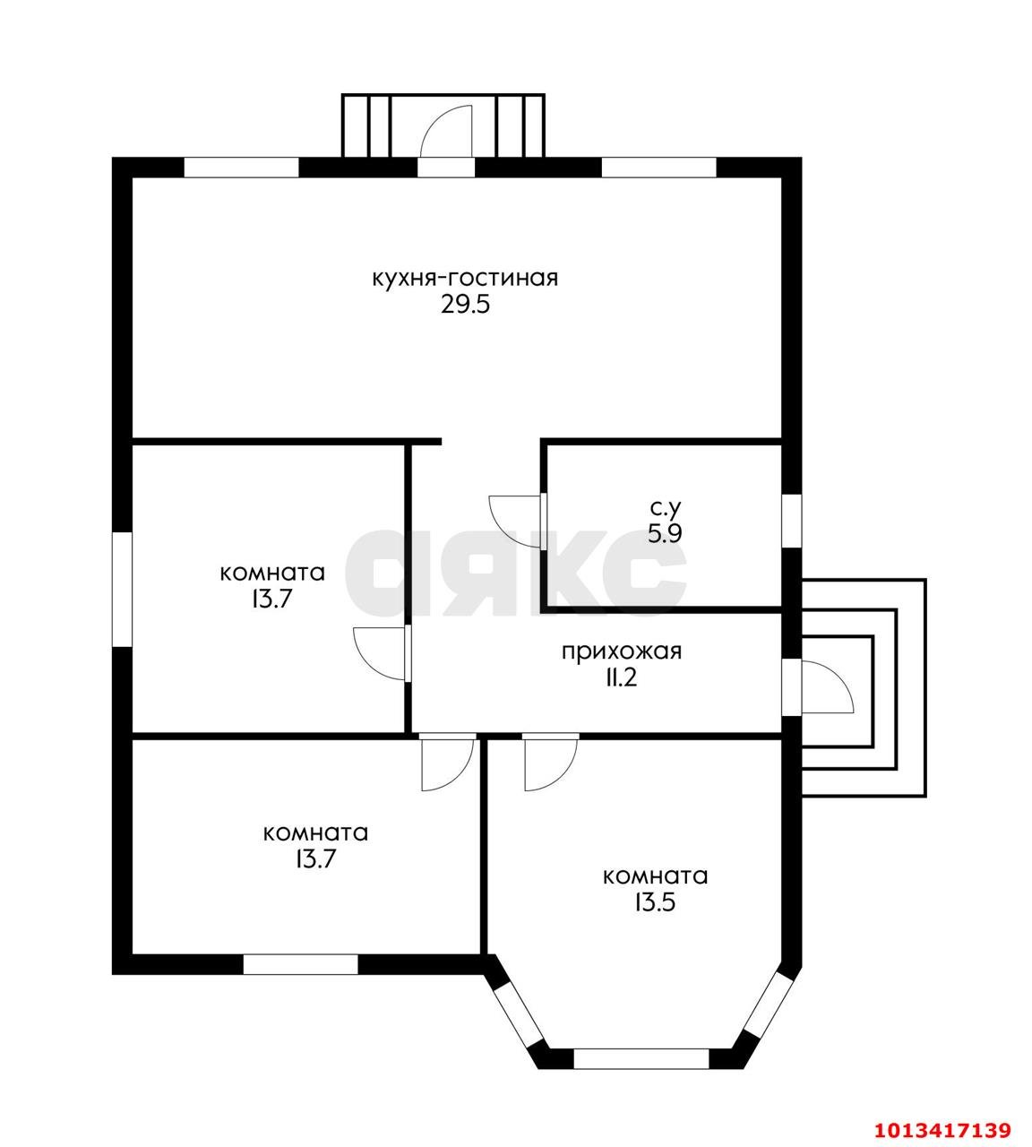 Фото №19: Дом 87 м² + 3.48 сот. - Краснодар, коттеджный  Комарово, ул. Донецкая, 4