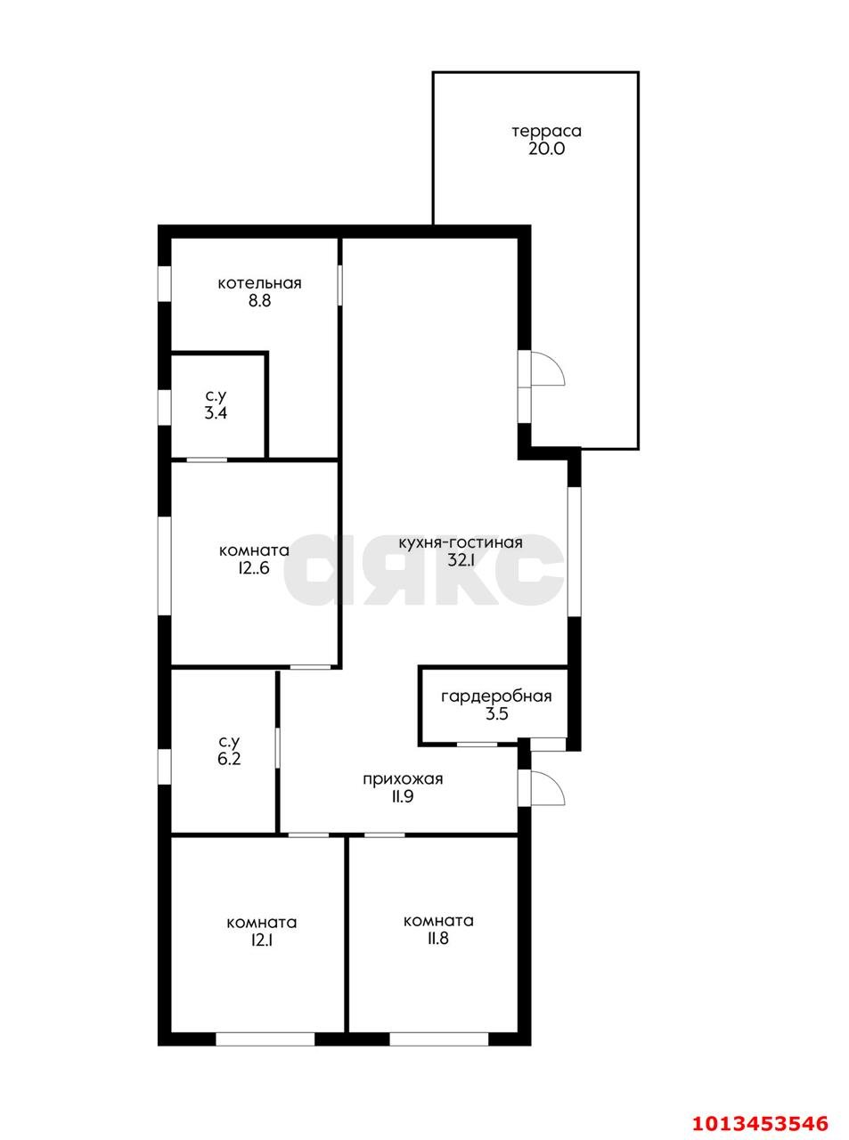 Фото №6: Дом 122 м² + 4 сот. - Краснодар, Новознаменский, ул. Изумрудная, 24