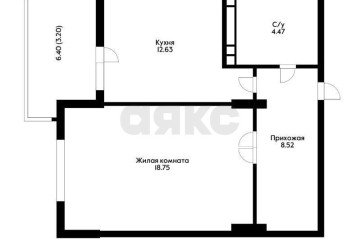 Фото №3: 1-комнатная квартира 48 м² - Краснодар, мкр. жилой комплекс Аврора, ул. имени Дзержинского, 95