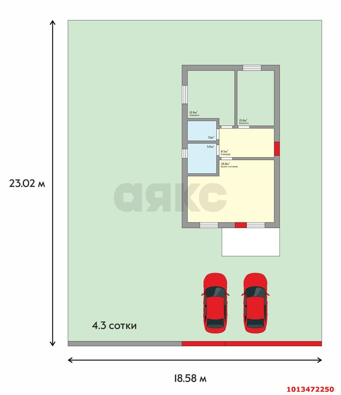 Фото №19: Дом 71 м² + 4.3 сот. - Краснодар, коттеджный  Изумрудный Город, ул. имени Виктора Тюрина, 84