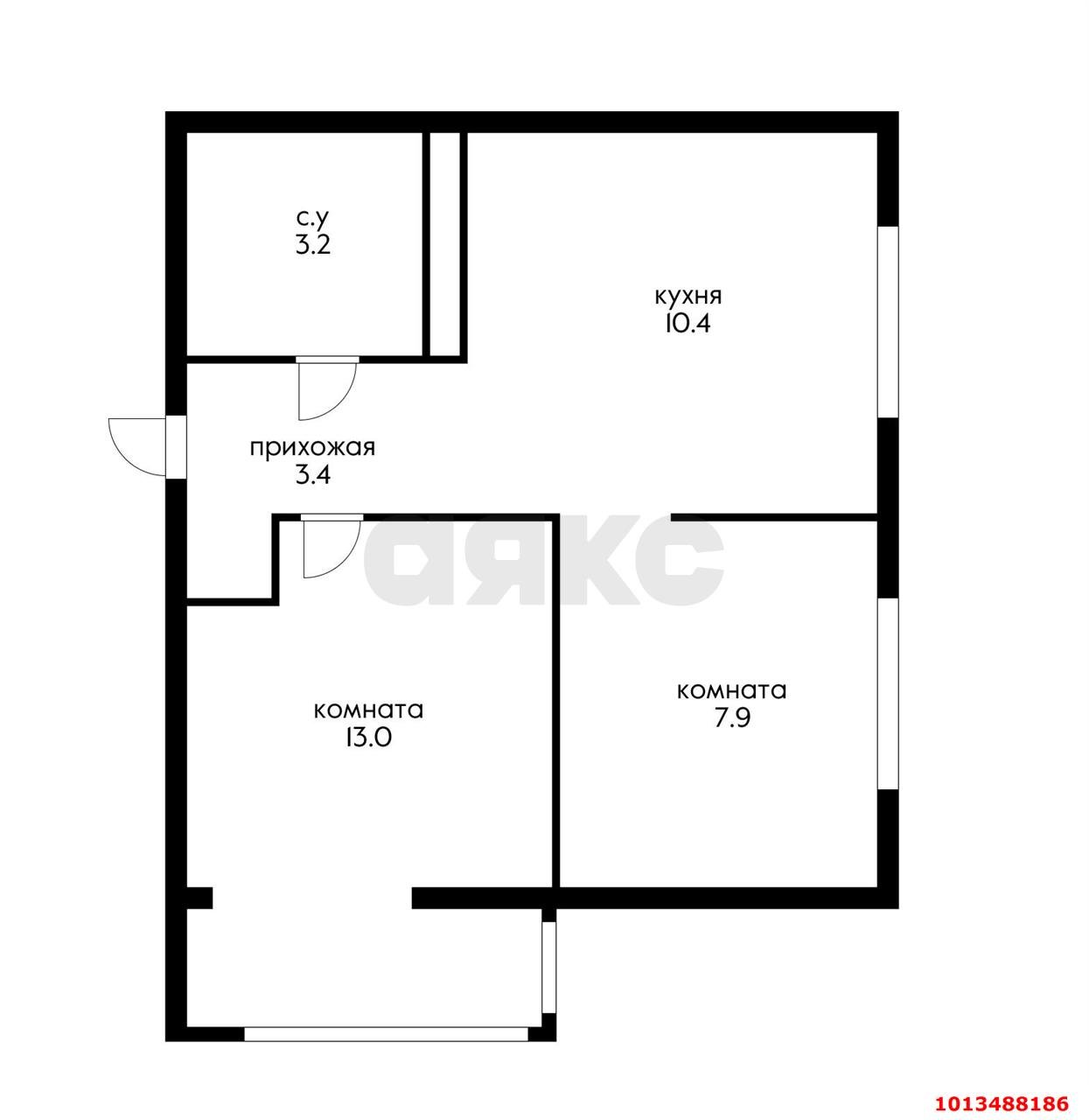 Фото №11: 2-комнатная квартира 40 м² - Краснодар, Новознаменский, ул. Войсковая, 4к9