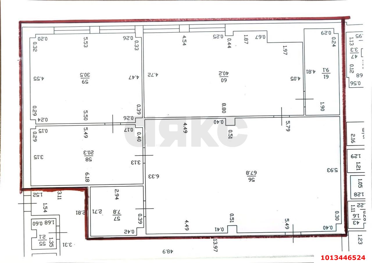 Фото №6: Офисное помещение 190&nbsp;м², 2/4&nbsp;эт. - Краснодар, мкр. Западный внутригородской округ, ул. Красных Партизан, 495