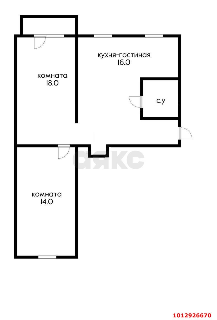 Фото №3: 3-комнатная квартира 63 м² - Краснодар, Завод Измерительных Приборов, ул. Московская, 60