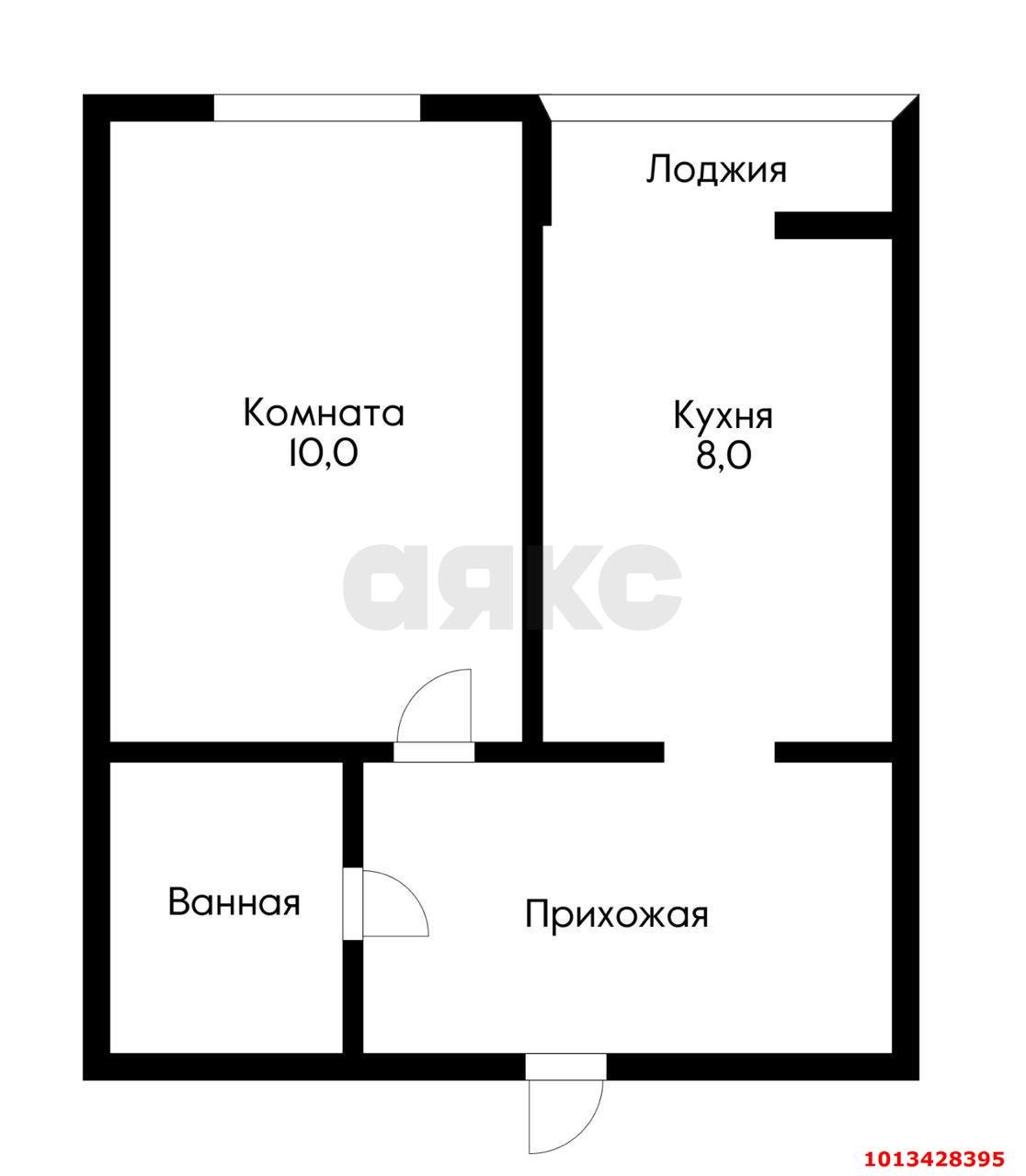 Фото №15: 1-комнатная квартира 30 м² - Краснодар, Парк Победы, ул. Героя Пешкова, 14