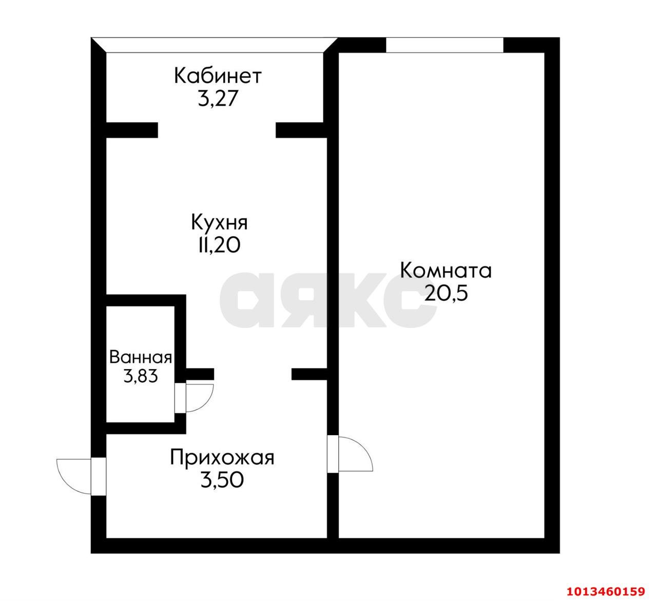 Фото №15: 1-комнатная квартира 42 м² - Энем, ул. Октябрьская, 21/1к4