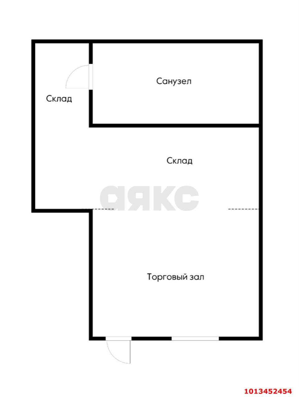 Фото №2: Торговое помещение 40 м² - Краснодар, Табачная Фабрика, ул. Колхозная