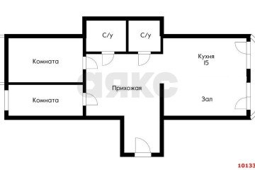 Фото №3: 2-комнатная квартира 82 м² - Краснодар, мкр. жилой комплекс Альпы, ул. Командорская, 6