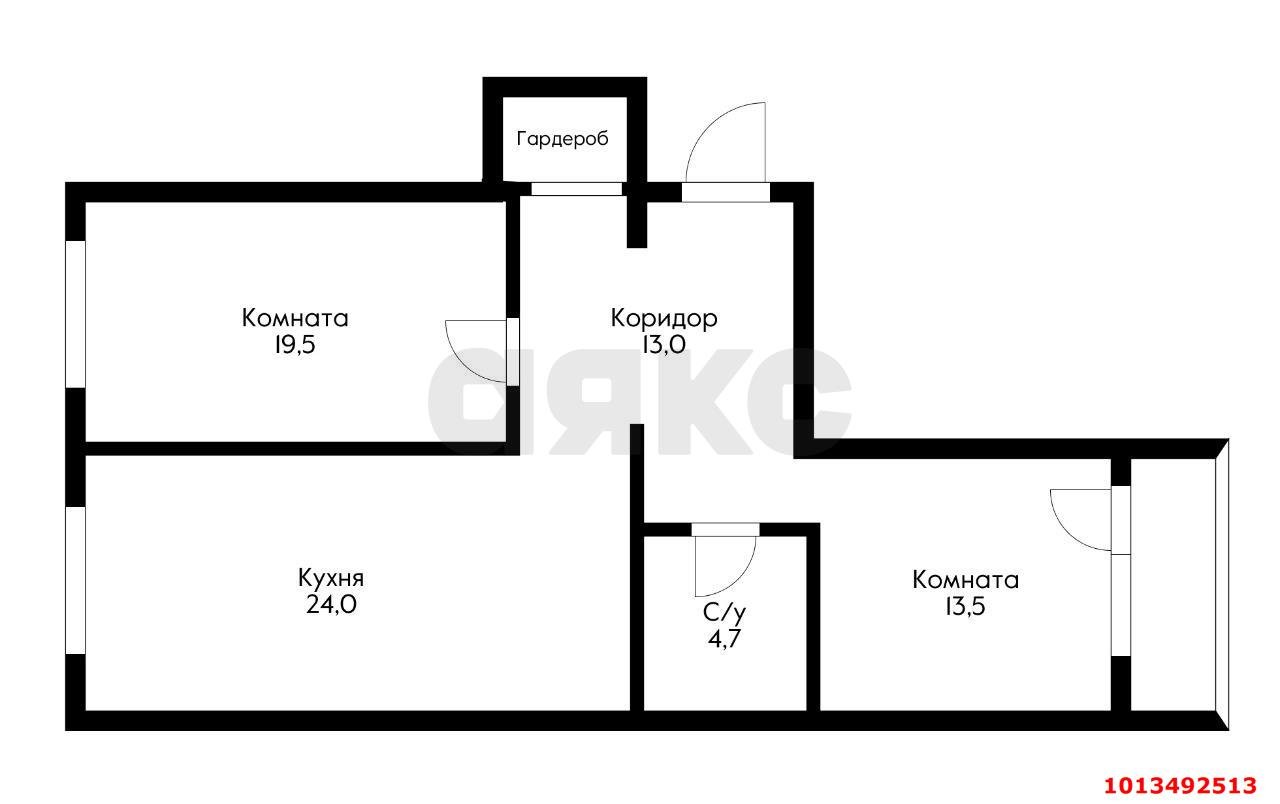 Фото №14: 2-комнатная квартира 77 м² - Краснодар, Гидростроителей, ул. Невкипелого, 18к2