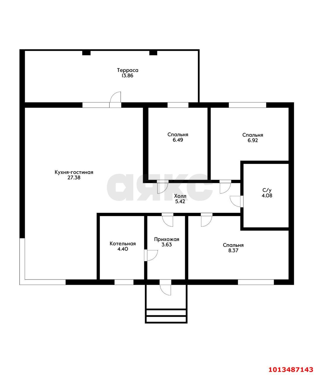 Фото №18: Дом 78 м² + 4.3 сот. - Краснодар, коттеджный  Домино, ул. Горячеключевская, 216