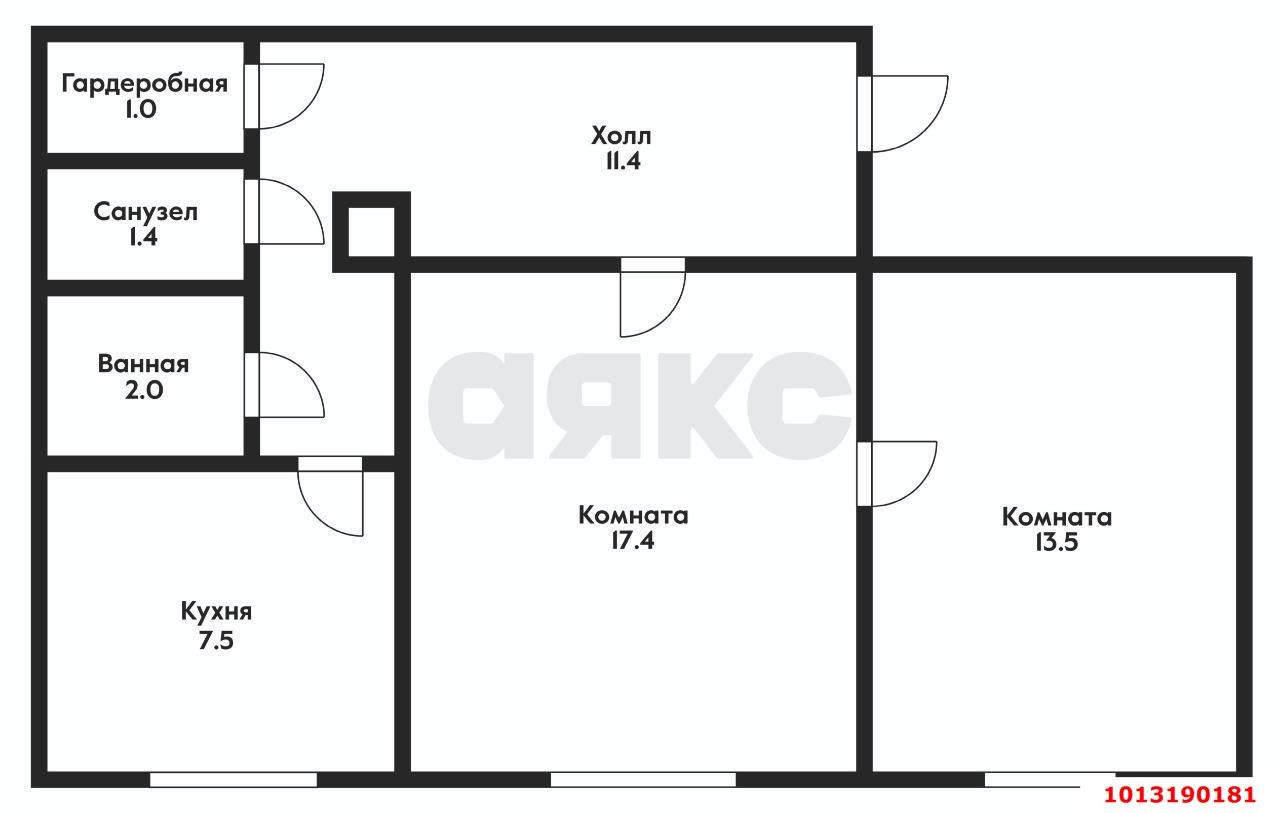 Фото №15: 2-комнатная квартира 55 м² - Краснодар, Дубинка, ул. Ставропольская, 79