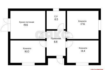 Фото №3: Дом 89 м² - Энем, ул. Майкопская, 13