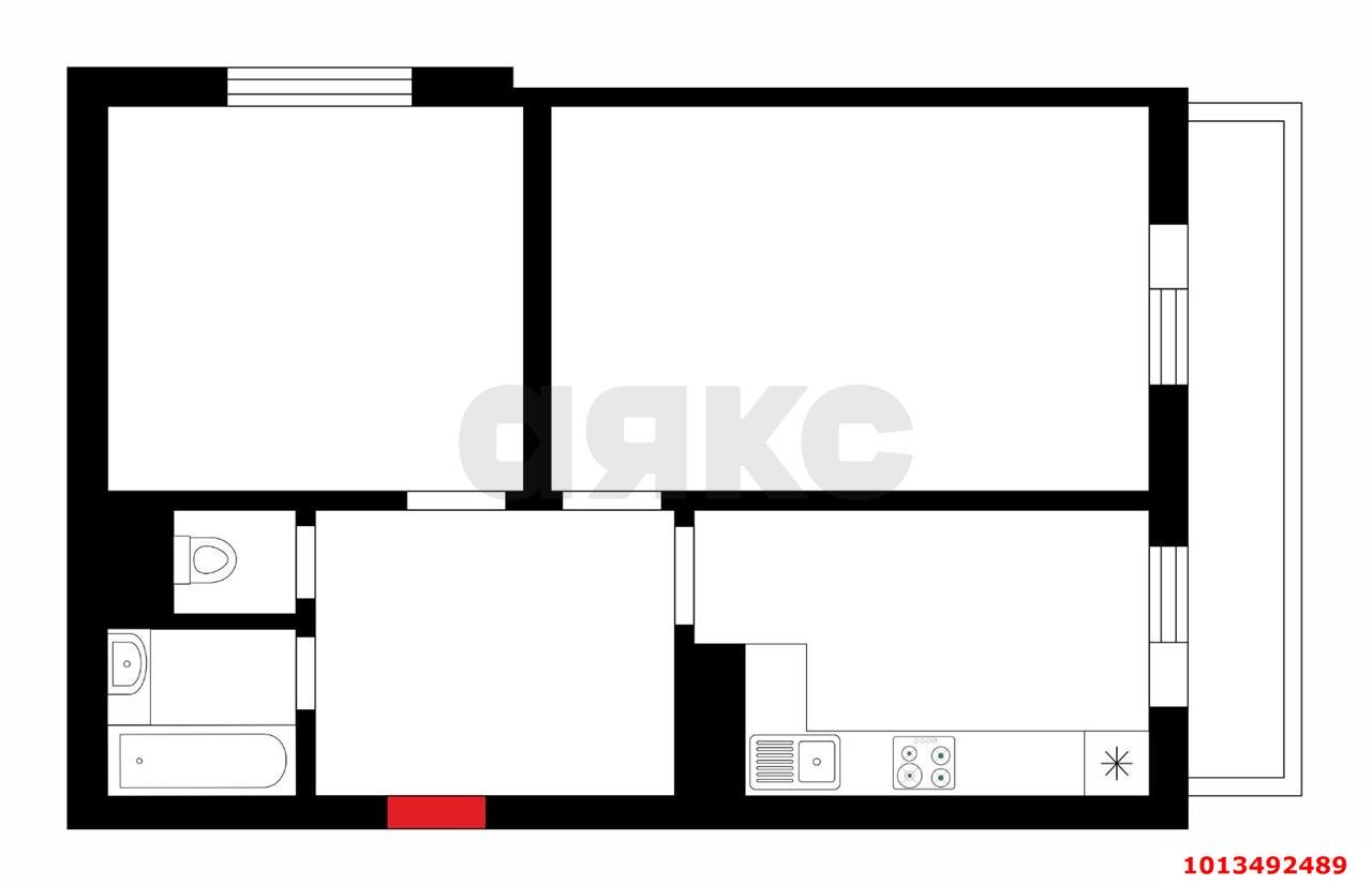 Фото №3: 2-комнатная квартира 70 м² - Краснодар, Дубинка, ул. Линейная, 21