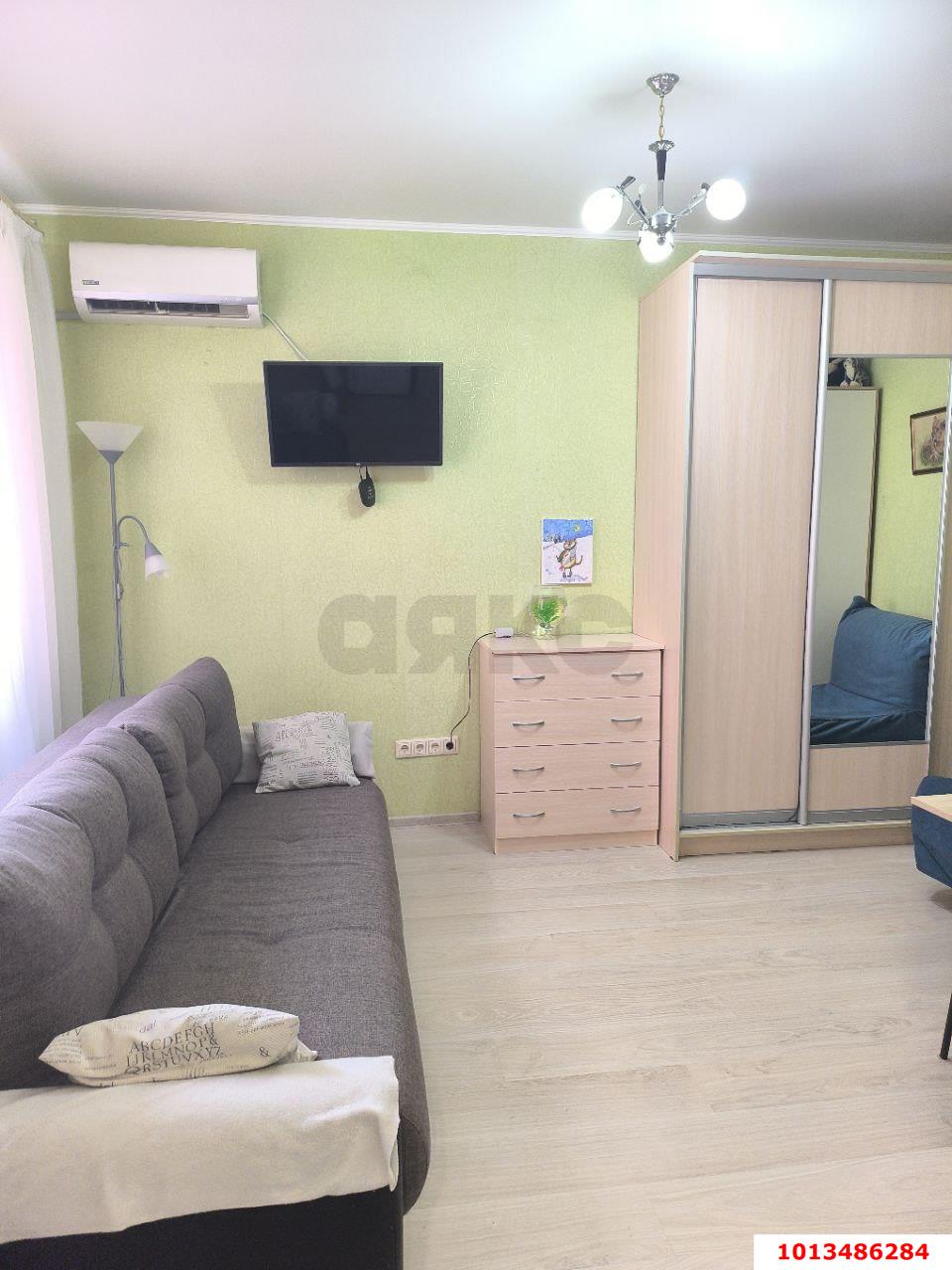 Фото №4: Студия 24&nbsp;м², 4/6&nbsp;эт. - Краснодар, мкр. Прикубанский внутригородской округ, ул. Калужская, 21