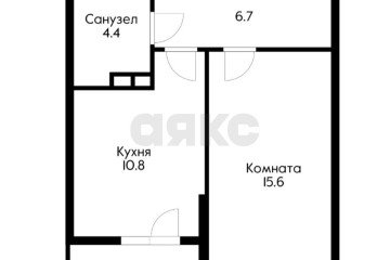 Фото №2: 1-комнатная квартира 41 м² - Краснодар, мкр. жилой комплекс Атлант, ул. Адмирала Крузенштерна, 6