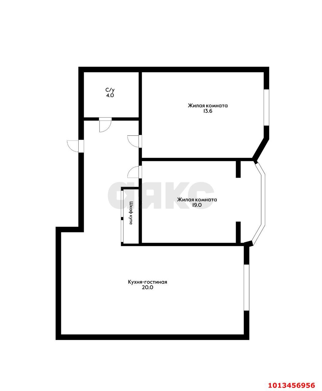 Фото №20: 2-комнатная квартира 70 м² - Краснодар, Гидростроителей, ул. Парусная, 20/2