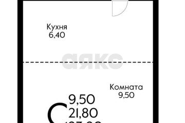 Фото №5: Студия 21 м² - Краснодар, мкр. жилой комплекс Британия-2, ул. Измаильская, 82к1