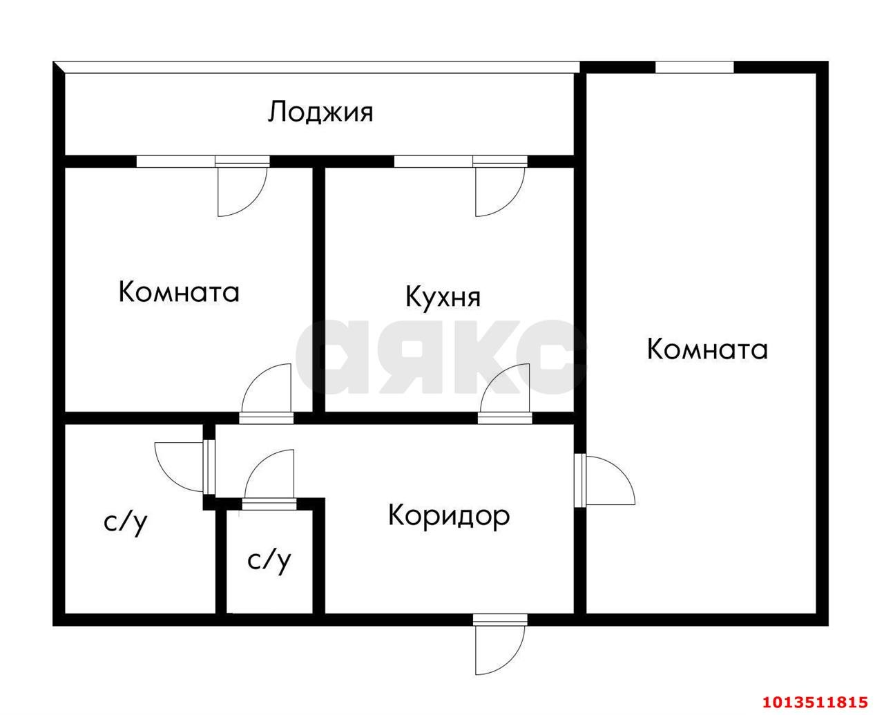 Фото №14: 2-комнатная квартира 64 м² - Краснодар, Краевая Клиническая Больница, ул. Восточно-Кругликовская, 65