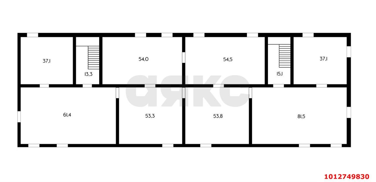 Фото №6: Торговое помещение 452&nbsp;м², 3&nbsp;эт. - Краснодар, Прикубанский внутригородской округ, мкр. ЖК Добрый, ул. Почтовое Отделение 87