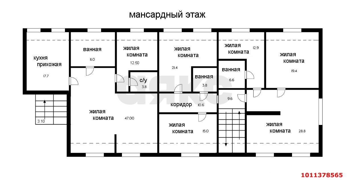 Фото №19: Дом 969 м² + 8.01 сот. - Плодородный, Прикубанский внутригородской округ, ул. Лиственная, 11