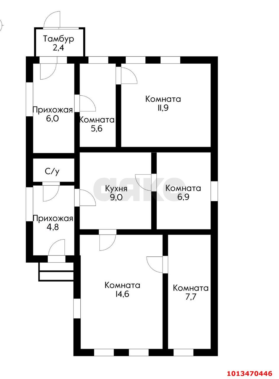 Фото №3: Дом 67 м² + 4.74 сот. - Краснодар, Дубинка, пер. Константиновский, 25