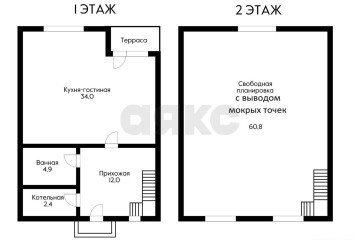 Фото №2: Дом 114 м² - Ленина, мкр. территория ДНТ Виктория, ул. Центральная, 38