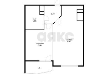 Фото №1: 1-комнатная квартира 30 м² - Краснодар, мкр. имени Петра Метальникова, ул. Петра Метальникова, 36