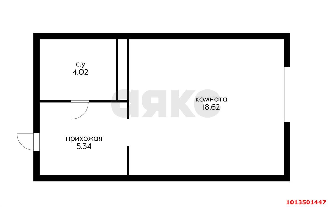 Фото №1: Студия 27 м² - Агой, жилой комплекс Престиж, ул. Горная, 10Г