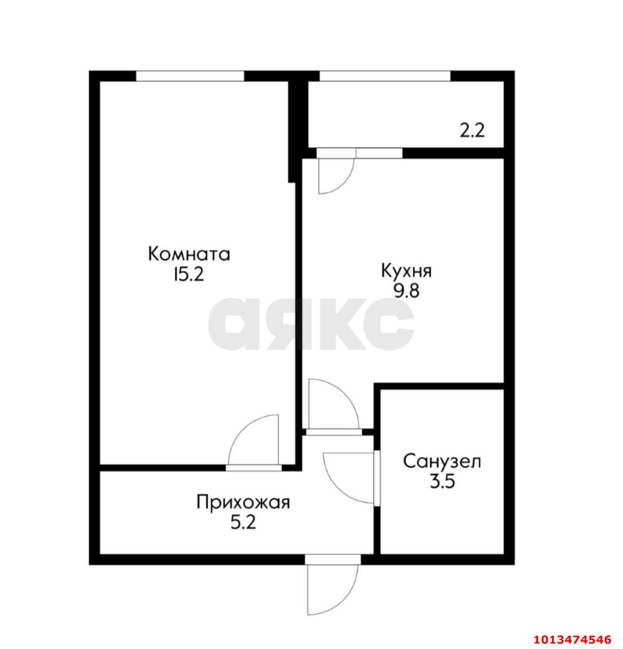 Фото №10: 1-комнатная квартира 33 м² - Краснодар, жилой комплекс Победный, ул. Евгении Жигуленко, 13