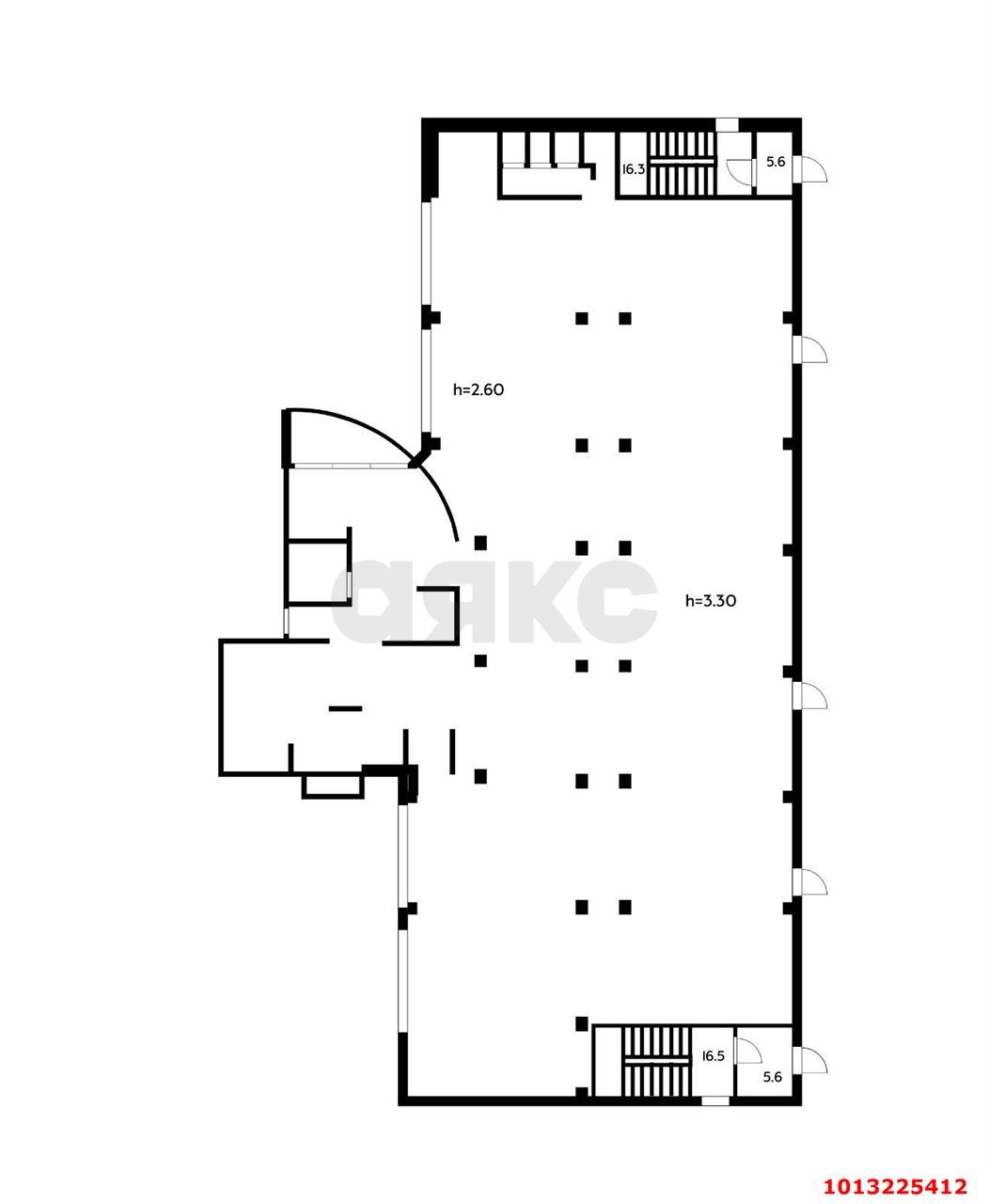 Фото №5: Торговое помещение 1430 м² - Краснодар, жилой комплекс Россинский Парк, ул. Командорская, 15