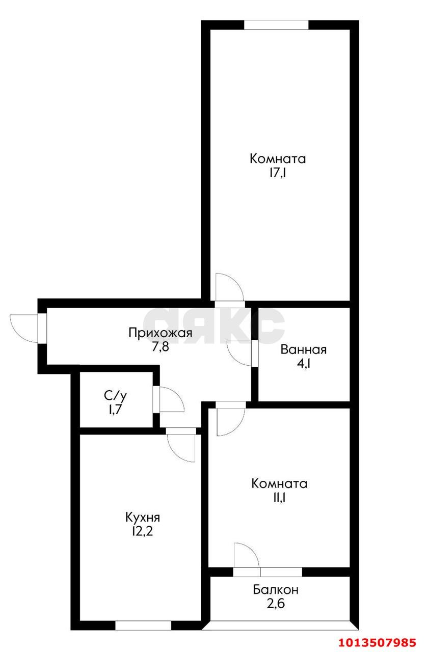 Фото №4: 2-комнатная квартира 57 м² - Пригородный, жилой комплекс Мини-полис Куб-А, ул. Сербская, 6к6