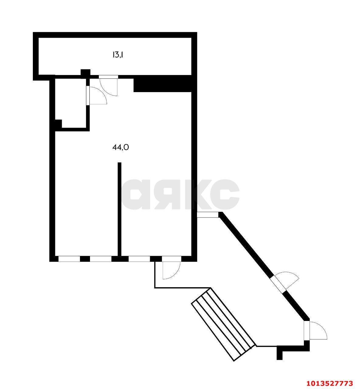 Фото №8: Торговое помещение 61 м² - Краснодар, жилой комплекс Статус, ул. Стасова, 10