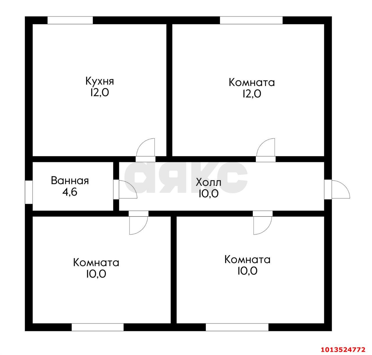 Фото №3: Дом 56 м² + 3.02 сот. - Ветеран, Карасунский внутригородской округ, ул. Розовая, 25