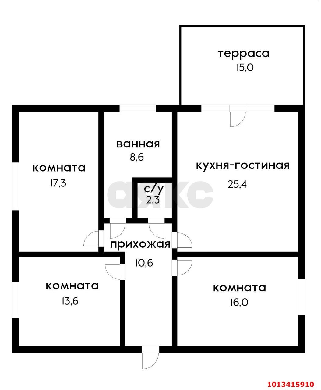 Фото №4: Дом 114 м² + 7.1 сот. - Старокорсунская, Карасунский внутригородской округ, 