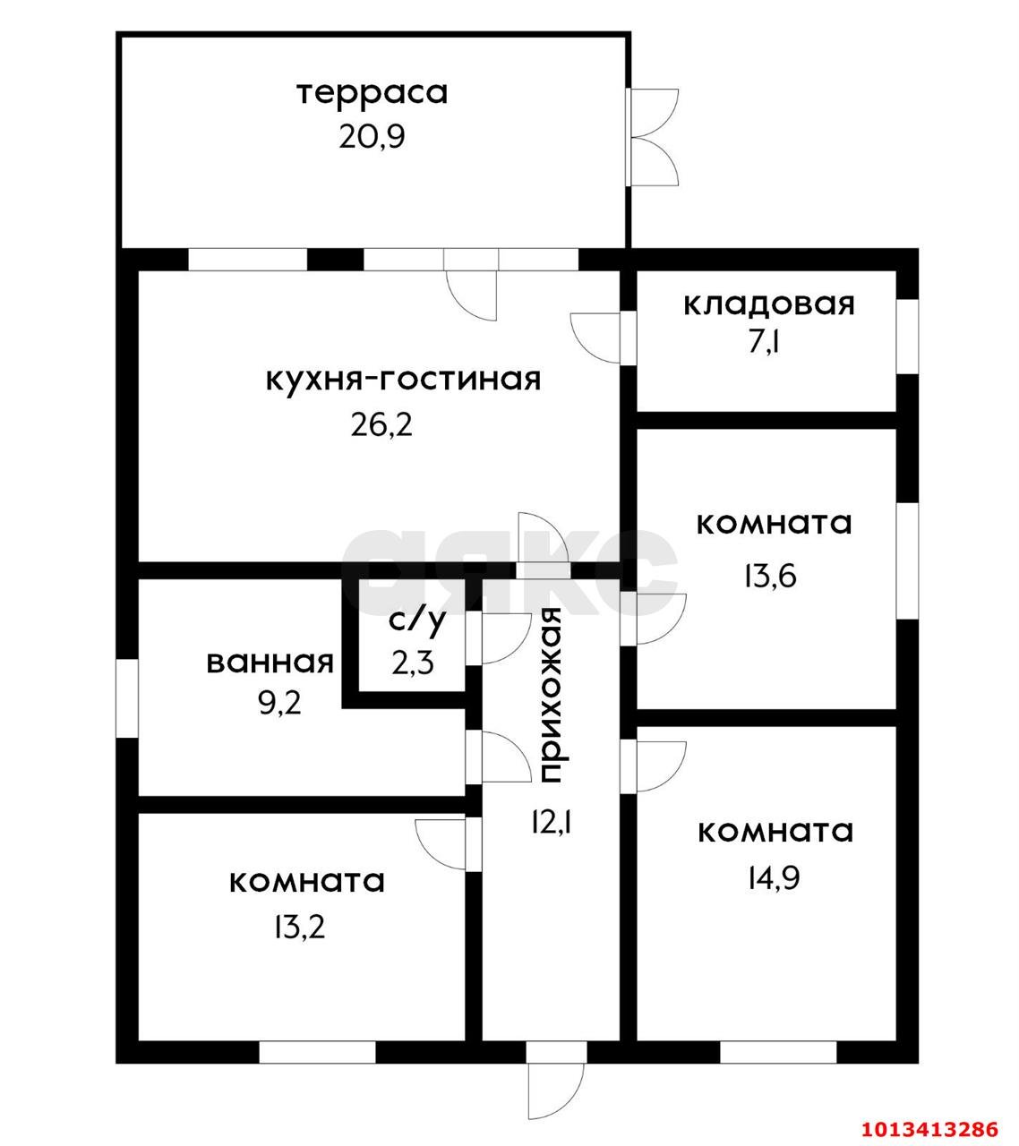 Фото №6: Дом 124 м² + 5.5 сот. - Старокорсунская, Карасунский внутригородской округ, 