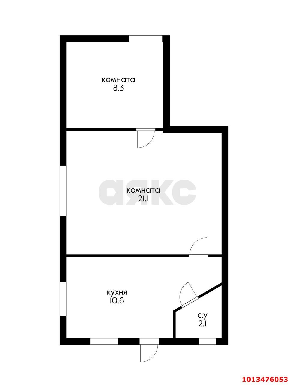 Фото №6: 2-комнатная квартира 42 м² - Краснодар, Западный внутригородской округ, ул. Тимирязева, 3