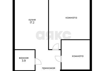 Фото №2: 1-комнатная квартира 52 м² - Краснодар, мкр. Черёмушки, ул. Вишняковой, 1/23к2