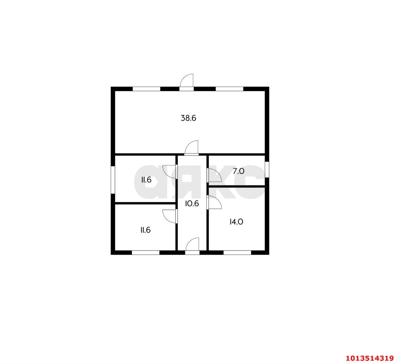 Фото №7: Дом 93 м² + 3 сот. - Яблоновский, ул. Анатолия Николаевича Березового, 8/10