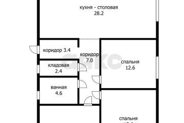 Фото №2: Дом 141 м² - Краснодар, п. коттеджный  Комарово, ул. Авангардная, 13