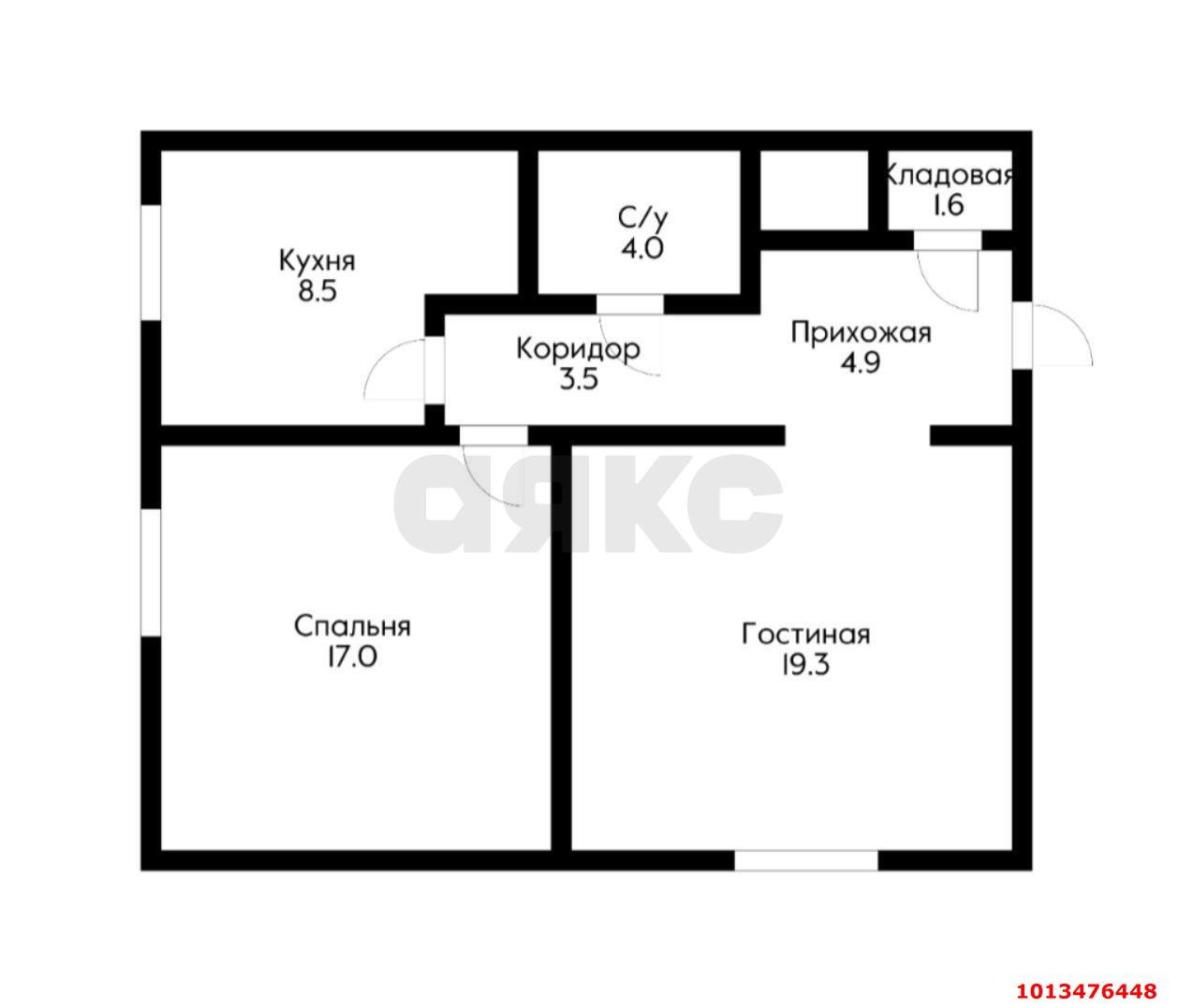 Фото №20: 2-комнатная квартира 59 м² - Краснодар, Западный внутригородской округ, ул. Шоссе Нефтяников, 9