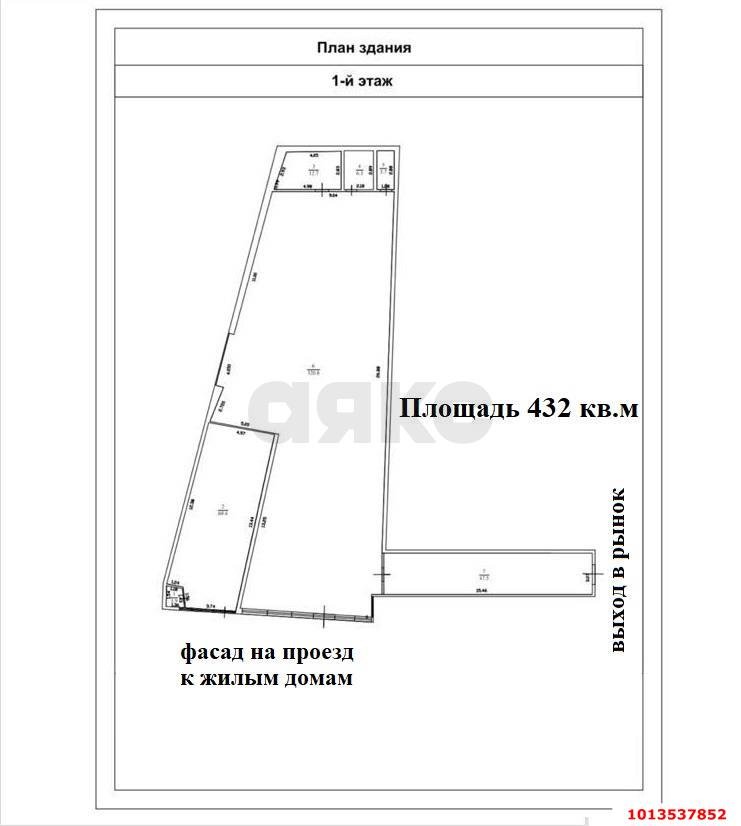 Фото №6: Торговое помещение 432&nbsp;м², 1/1&nbsp;эт. - Краснодар, Карасунский внутригородской округ, мкр. Черёмушки, ул. Стасова, 167