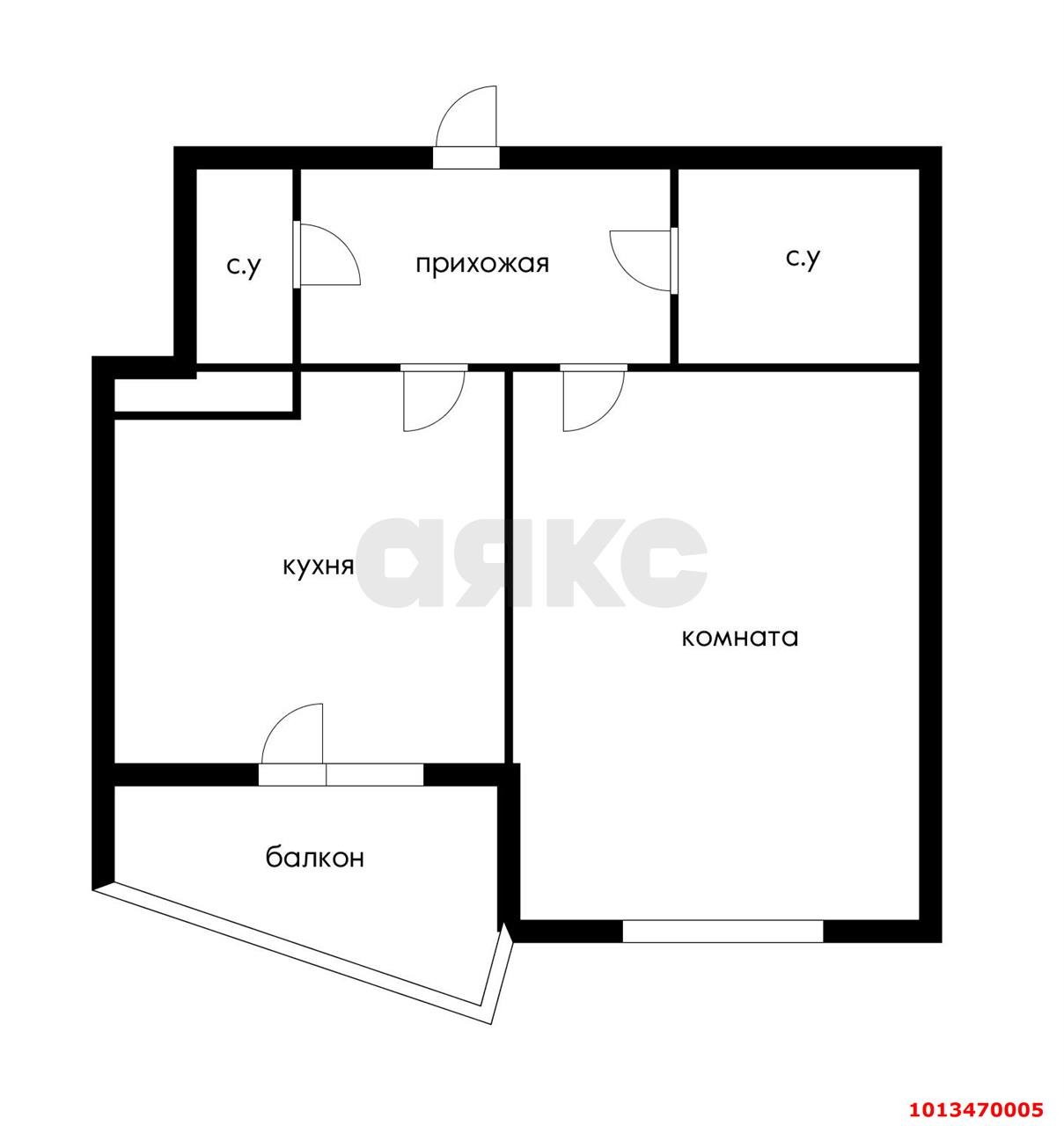 Фото №18: 1-комнатная квартира 45 м² - Краснодар, Восточно-Кругликовский, 