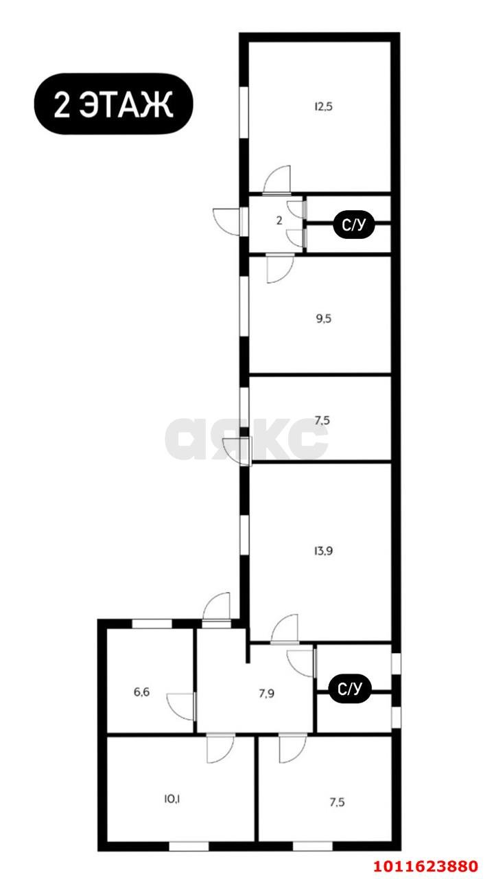 Фото №14: Дом 202 м² + 3 сот. - Краснодар, Сельскохозяйственный Институт, ул. Северная, 44