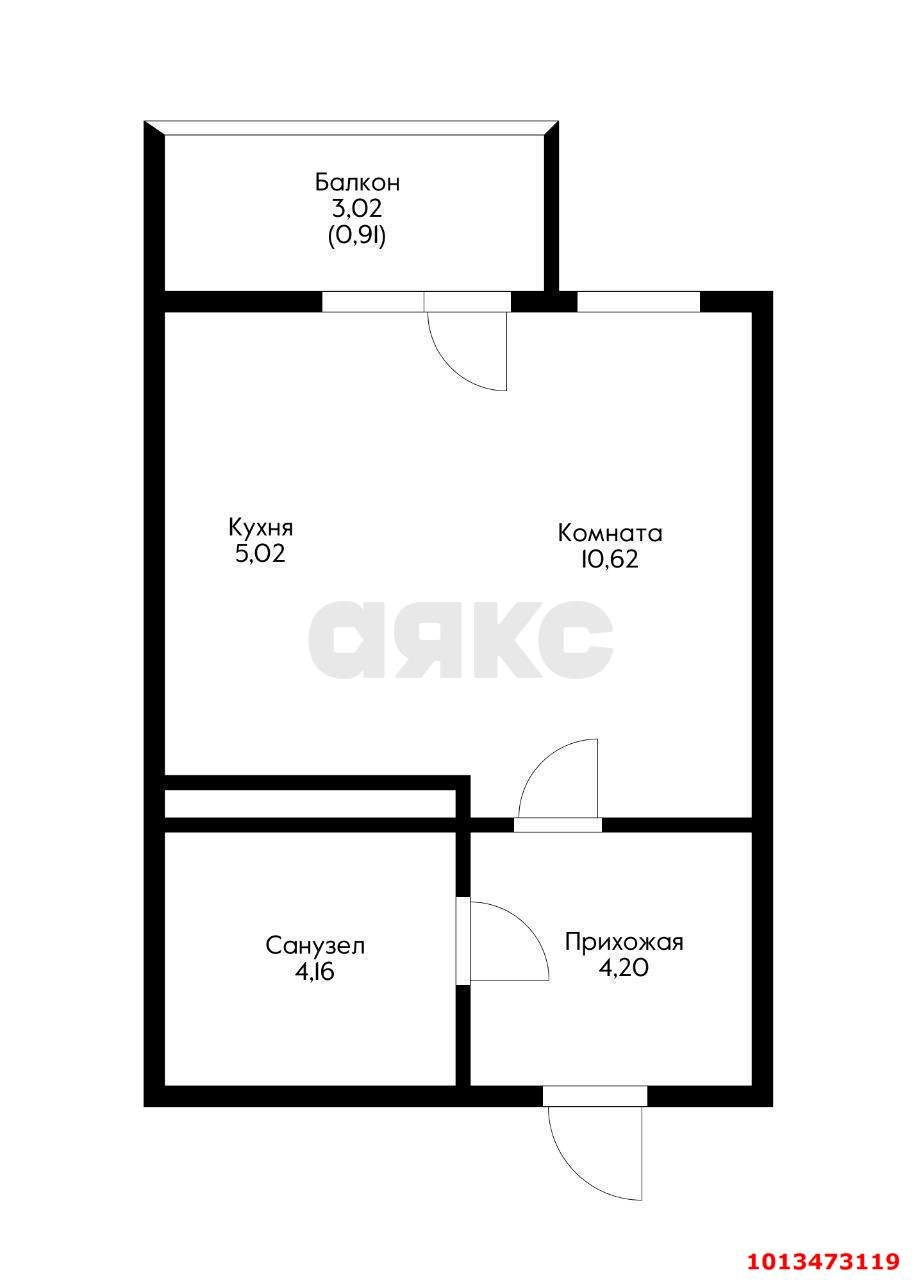 Фото №10: Студия 30 м² - Краснодар, жилой комплекс Нeo-квартал Красная Площадь, ул. Конгрессная, 19/1к2